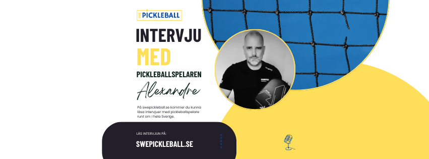 Intervju med pickleballtränaren Alexandre Antoni – teknik, träning & tips
