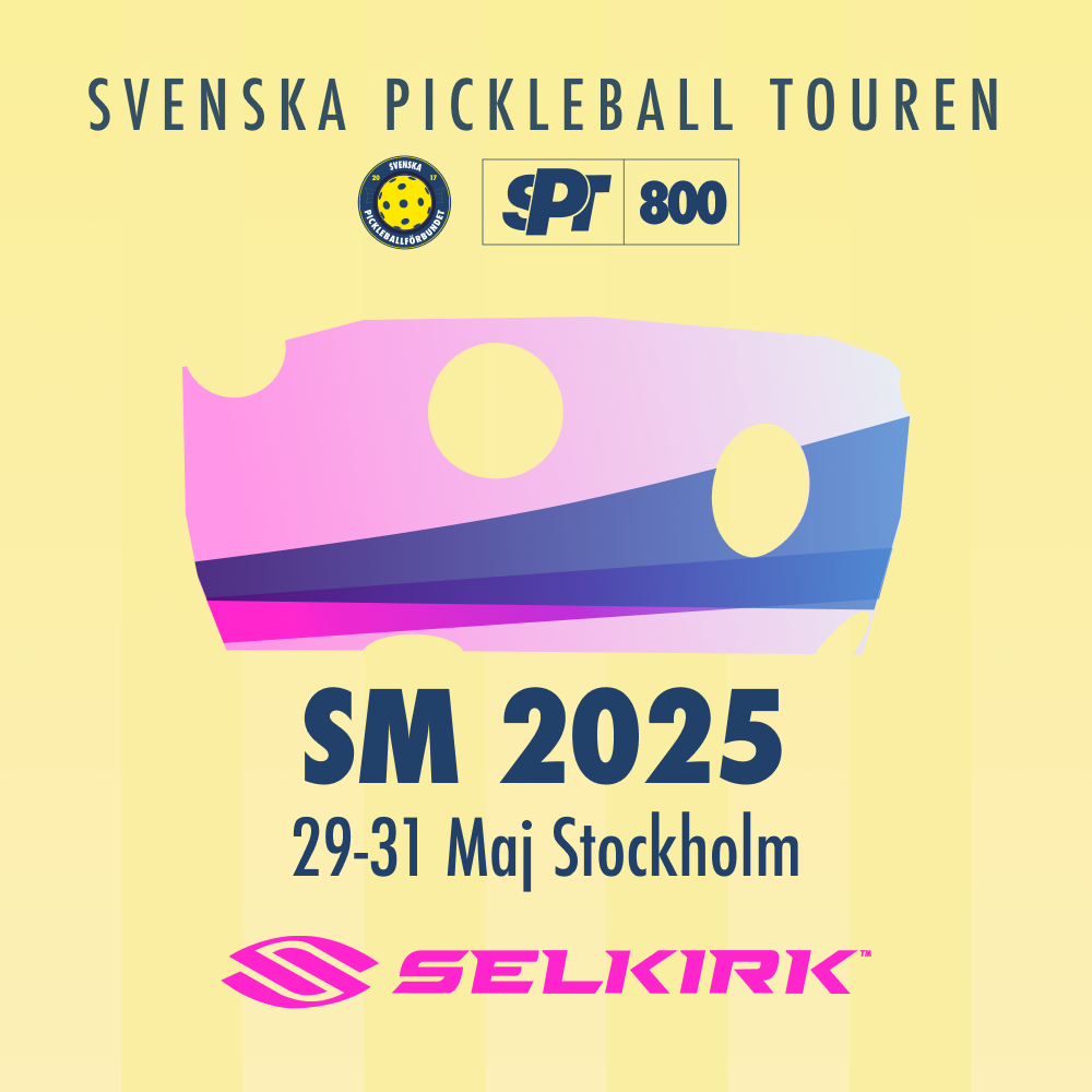 SM i pickleball 2025 – så avgjordes Svenska mästerskapen