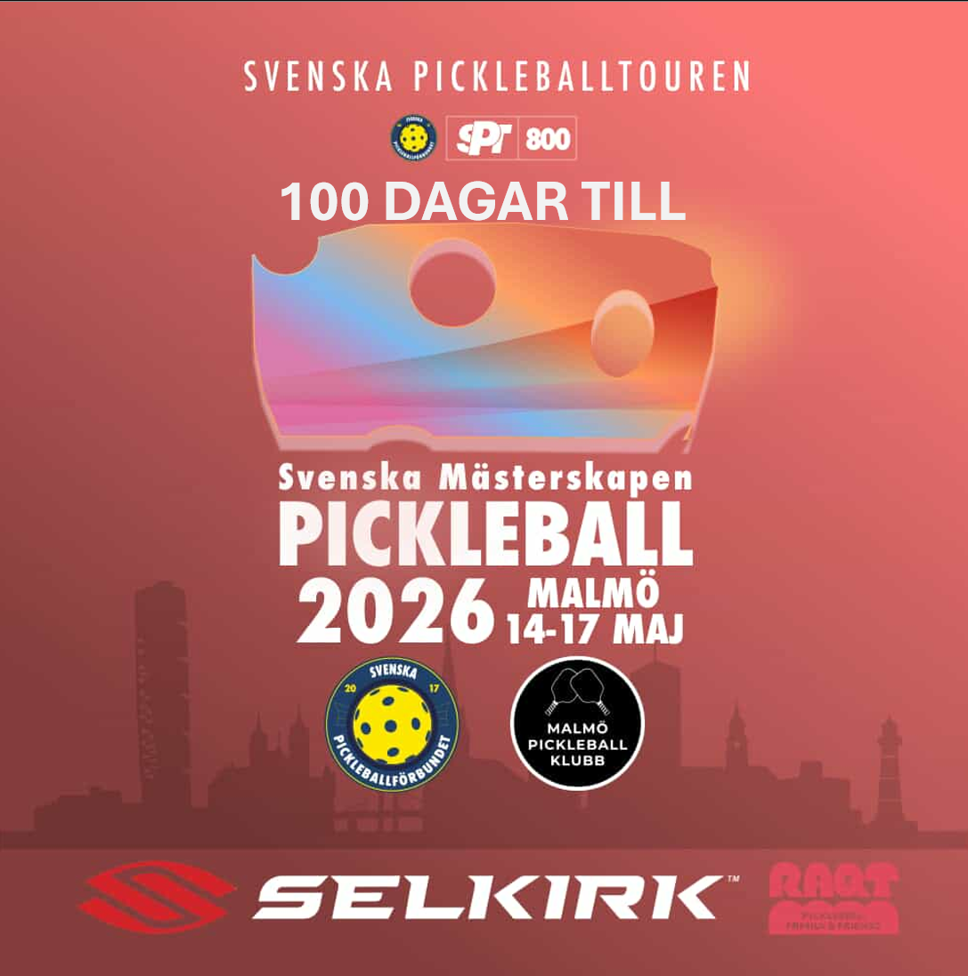 SM i pickleball 2026 – Svenska Mästerskapen i Malmö