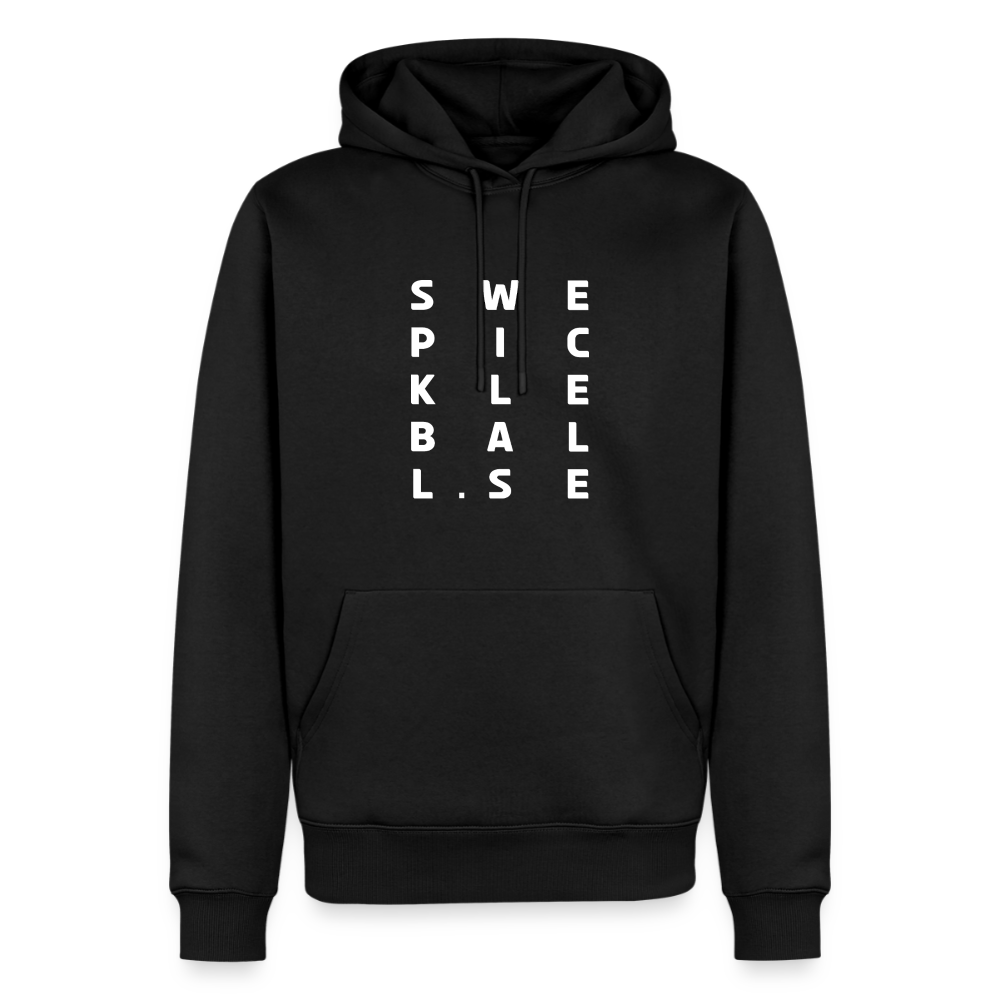Men’s Premium Hoodie - svart