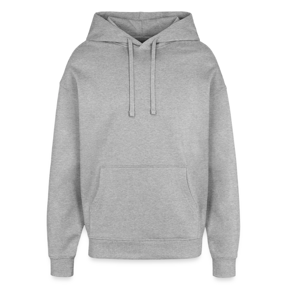 Stanley/Stella Oversized Huvtröja Unisex - gråmelerad