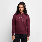 Women’s Premium Hoodie - vinröd 