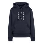 Women’s Premium Hoodie - marinblå
