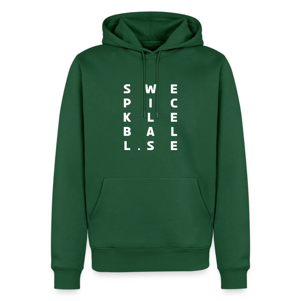 Men’s Premium Hoodie - buteljgrön