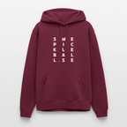 Men’s Premium Hoodie - vinröd 