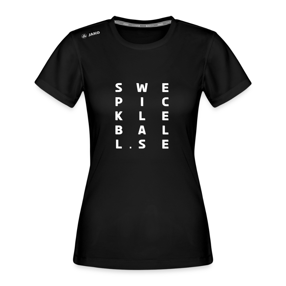JAKO T-shirt Run 2.0 dam - svart