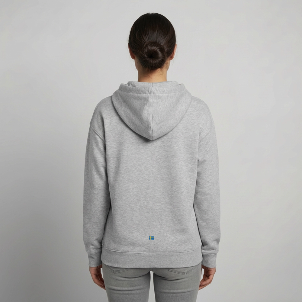 Stanley/Stella Oversized Huvtröja Unisex - gråmelerad