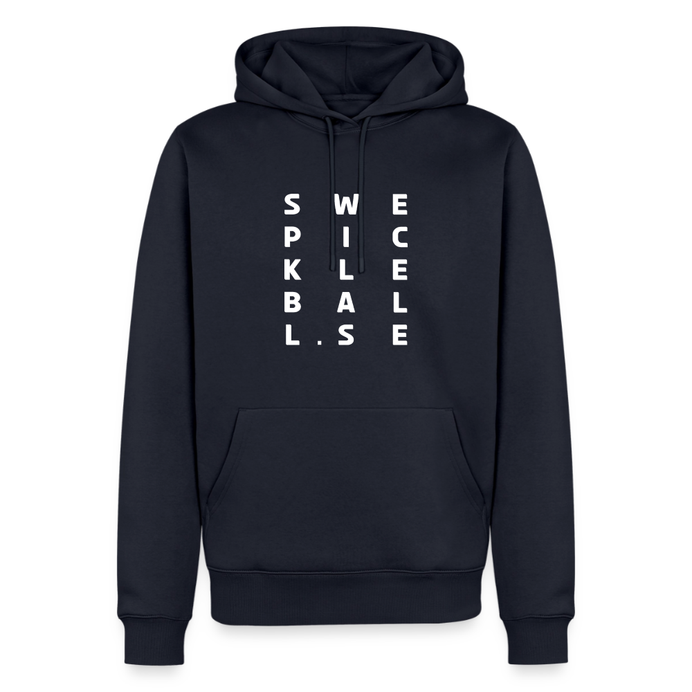 Men’s Premium Hoodie - marinblå