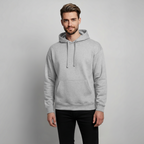 Stanley/Stella Oversized Huvtröja Unisex - gråmelerad