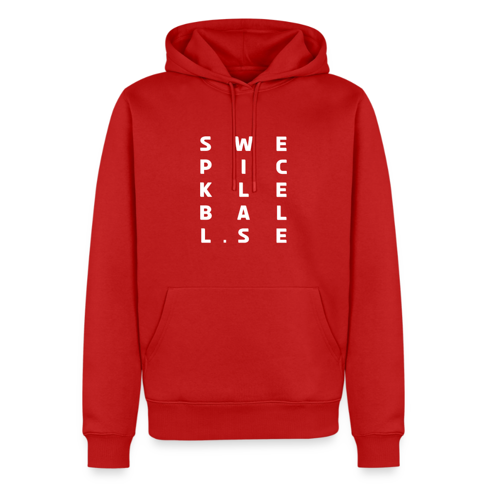Men’s Premium Hoodie - röd