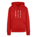 Women’s Premium Hoodie - röd