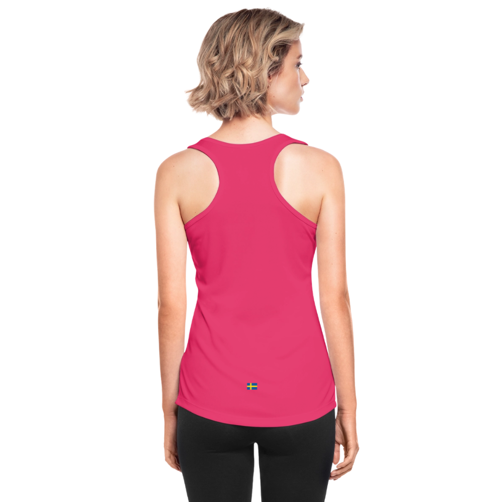 Andningsaktiv tanktopp dam - fuchsia
