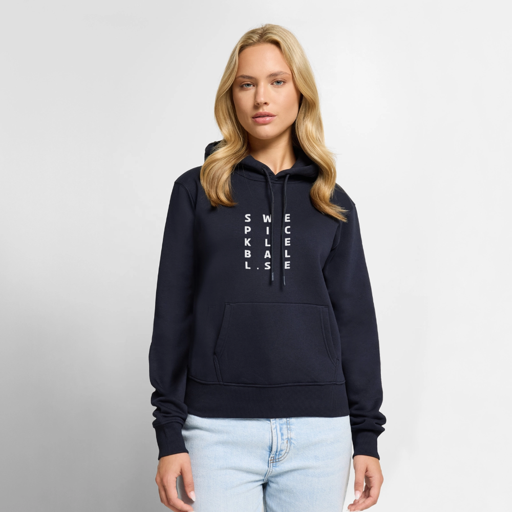 Women’s Premium Hoodie - marinblå