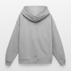 Stanley/Stella Oversized Huvtröja Unisex - gråmelerad