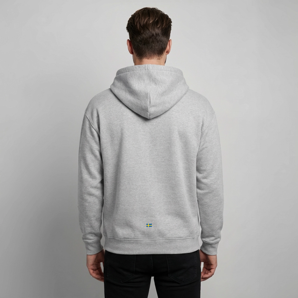 Stanley/Stella Oversized Huvtröja Unisex - gråmelerad