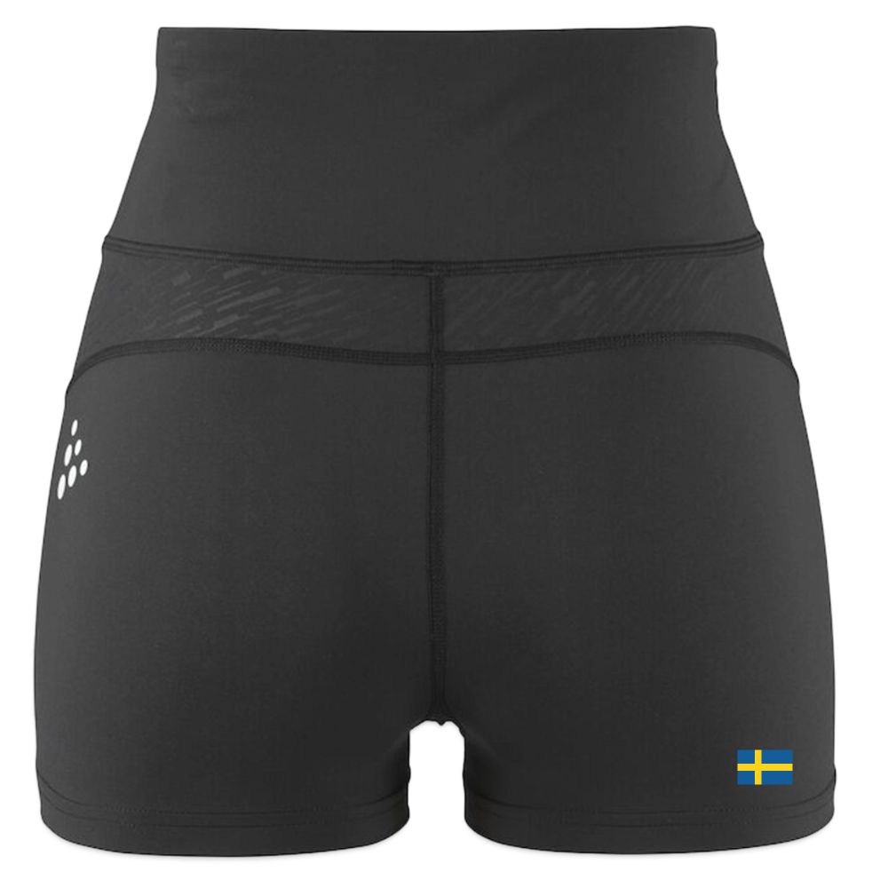 CRAFT hotpants Rush 2.0 dam - svart