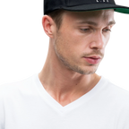 Snapbackkeps - svart/svart