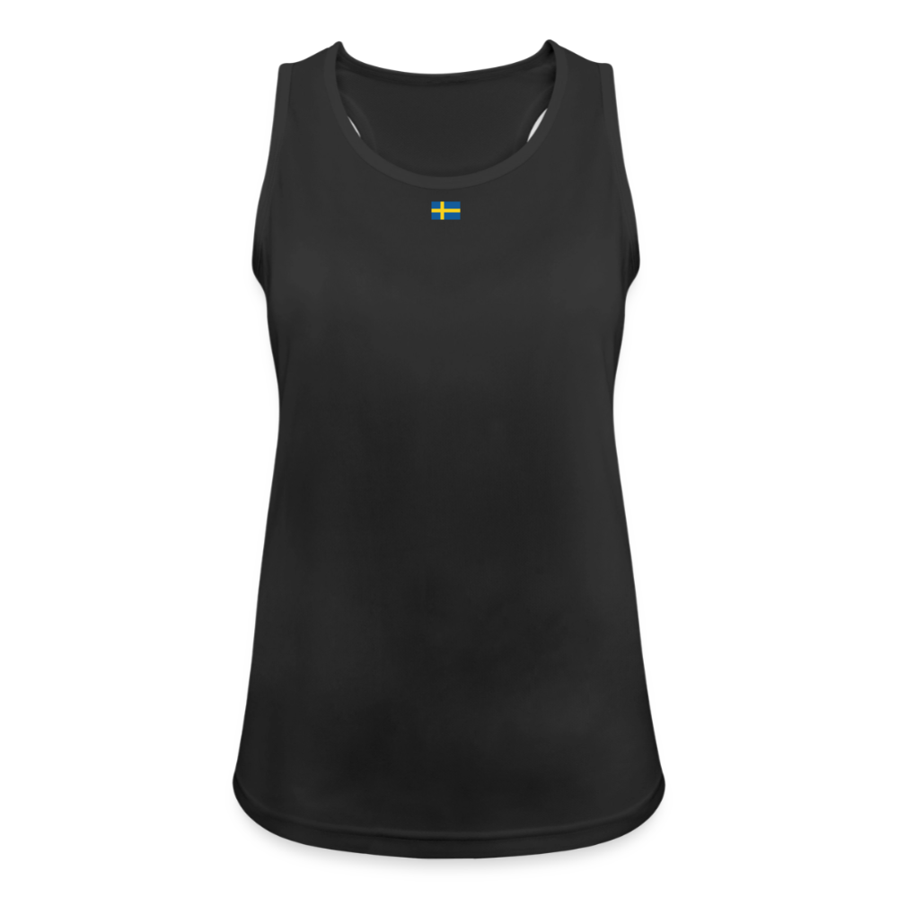 Andningsaktiv tanktopp dam - svart