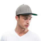 Snapbackkeps - grafitgrå/svart