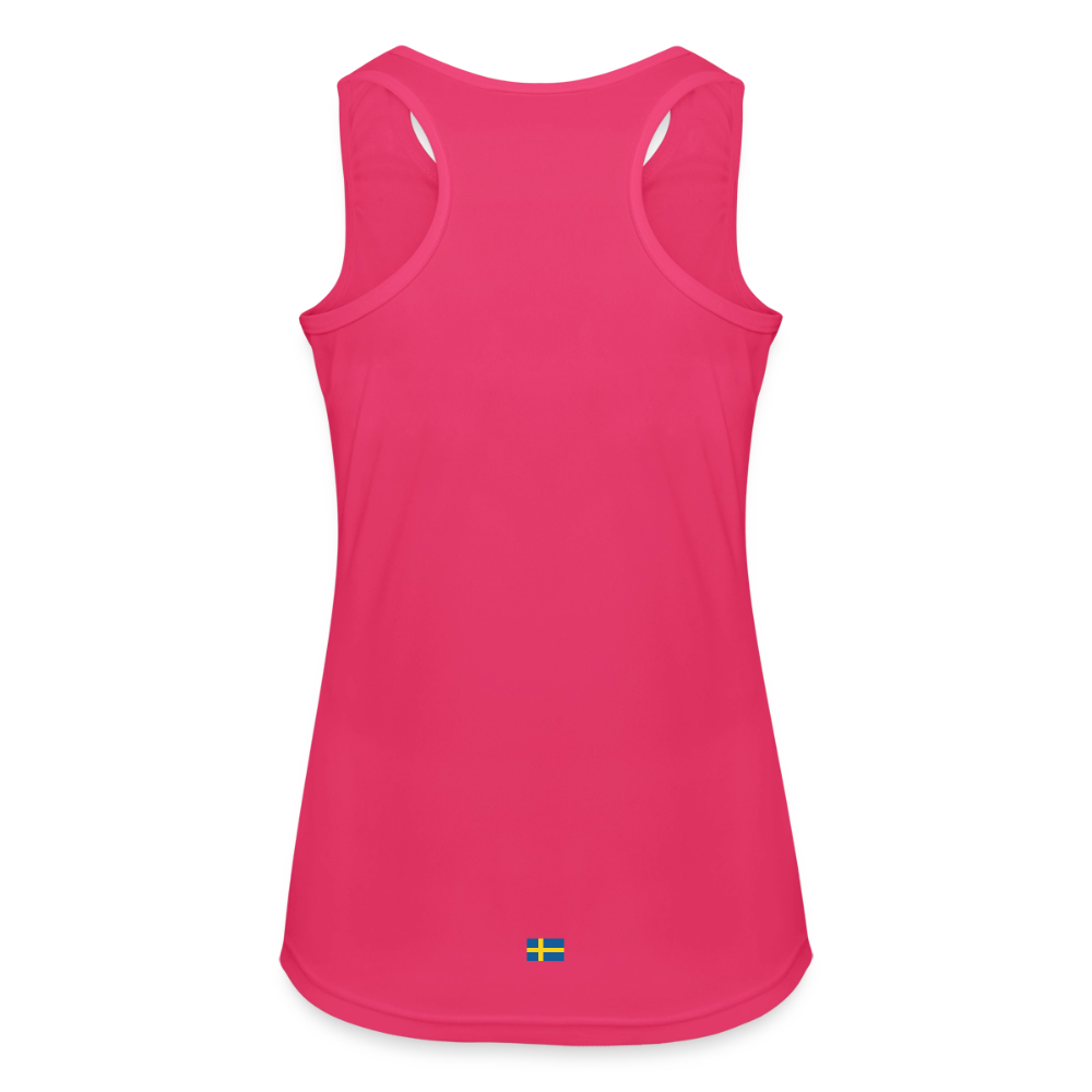 Andningsaktiv tanktopp dam - fuchsia