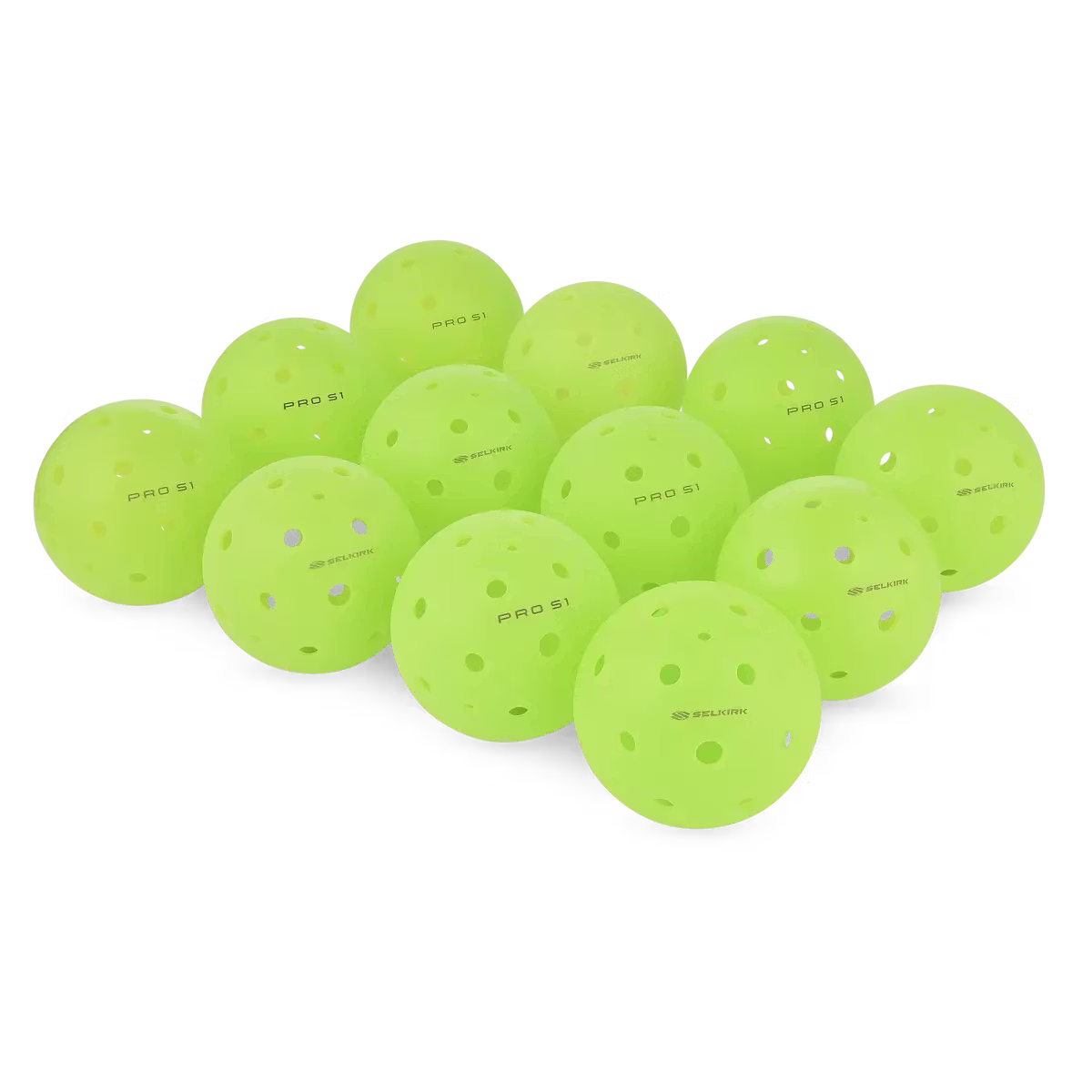 Selkirk Pro S1 pickleballbollar – 3-pack – produktbild