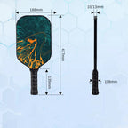 Pickleballrack för nybörjare – glasfiber med honeycomb-kärna