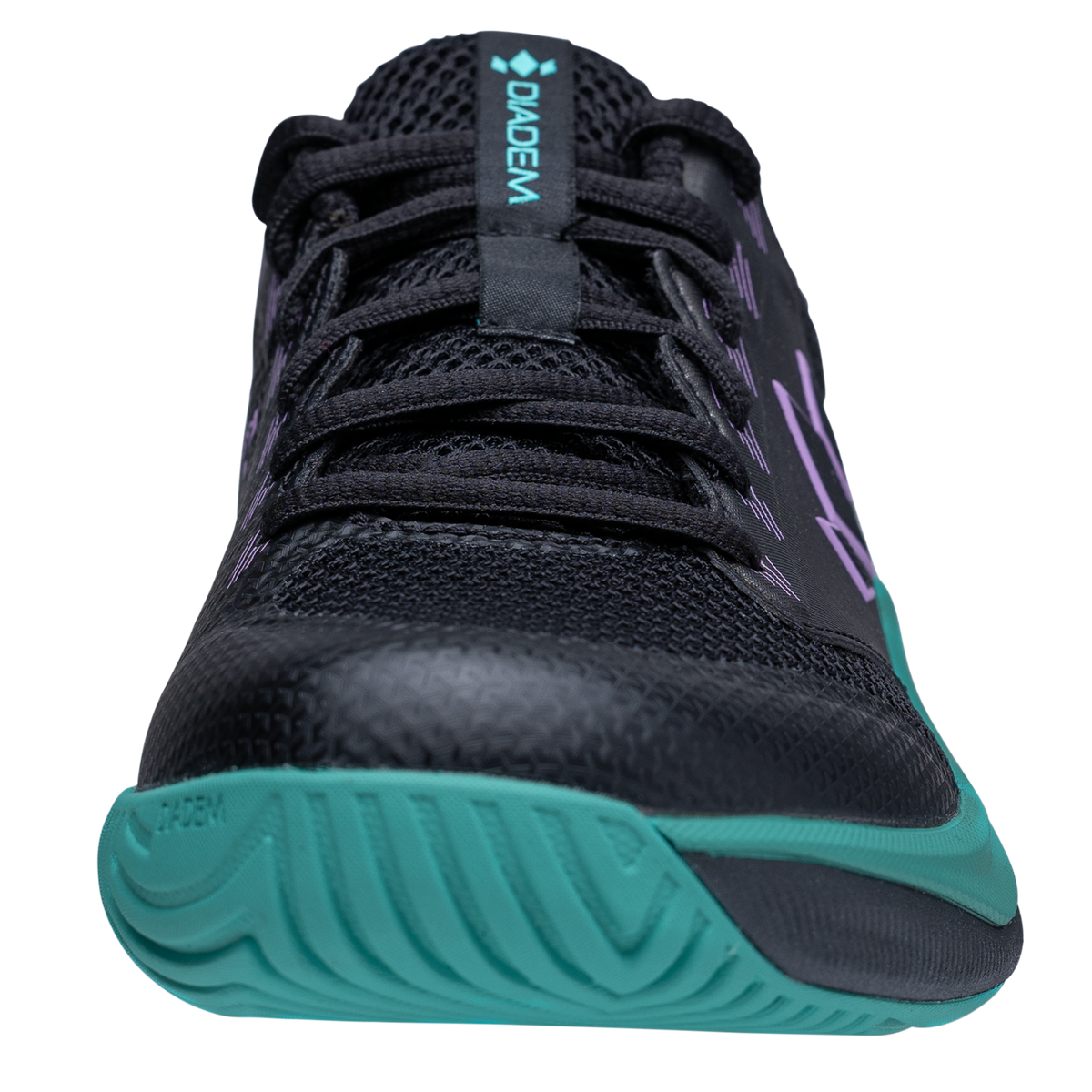 Diadem Court Flo pickleballskor Svart/teal