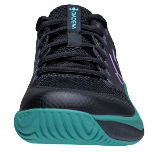 Diadem Court Flo pickleballskor Svart/teal
