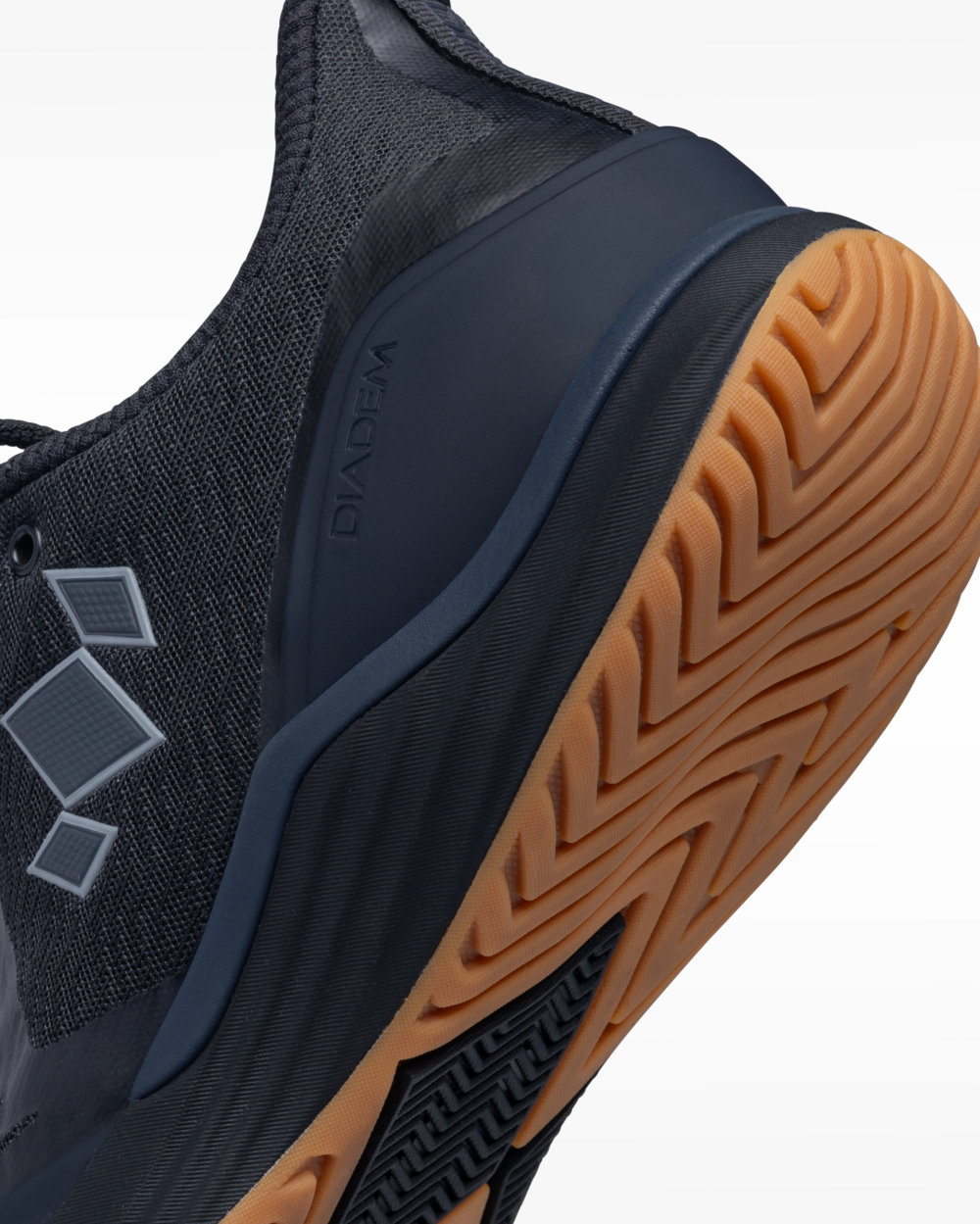 Diadem Court Burst pickleballskor Svart/gum