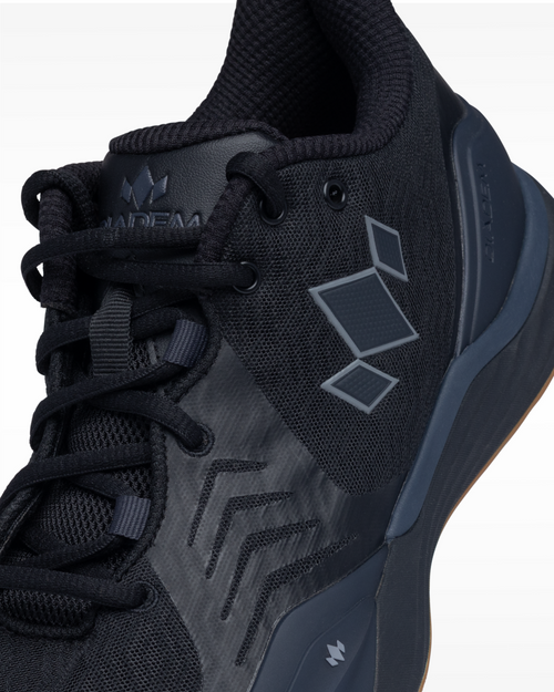Diadem Court Burst pickleballskor Svart/gum