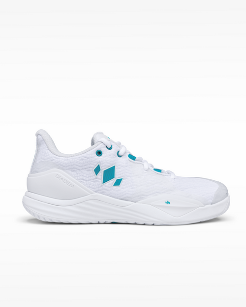 Diadem Court Burst pickleballskor Vit/teal