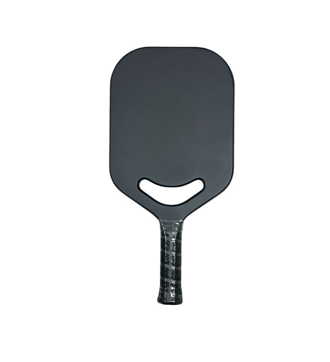 Hotpressat pickleballracket i kolfiber – trebladsmönster