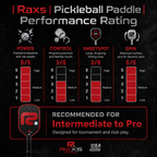 RAXS No Fear 18K pickleballrack röd