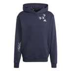 Adidas pickleball hoodie herr – marinblå