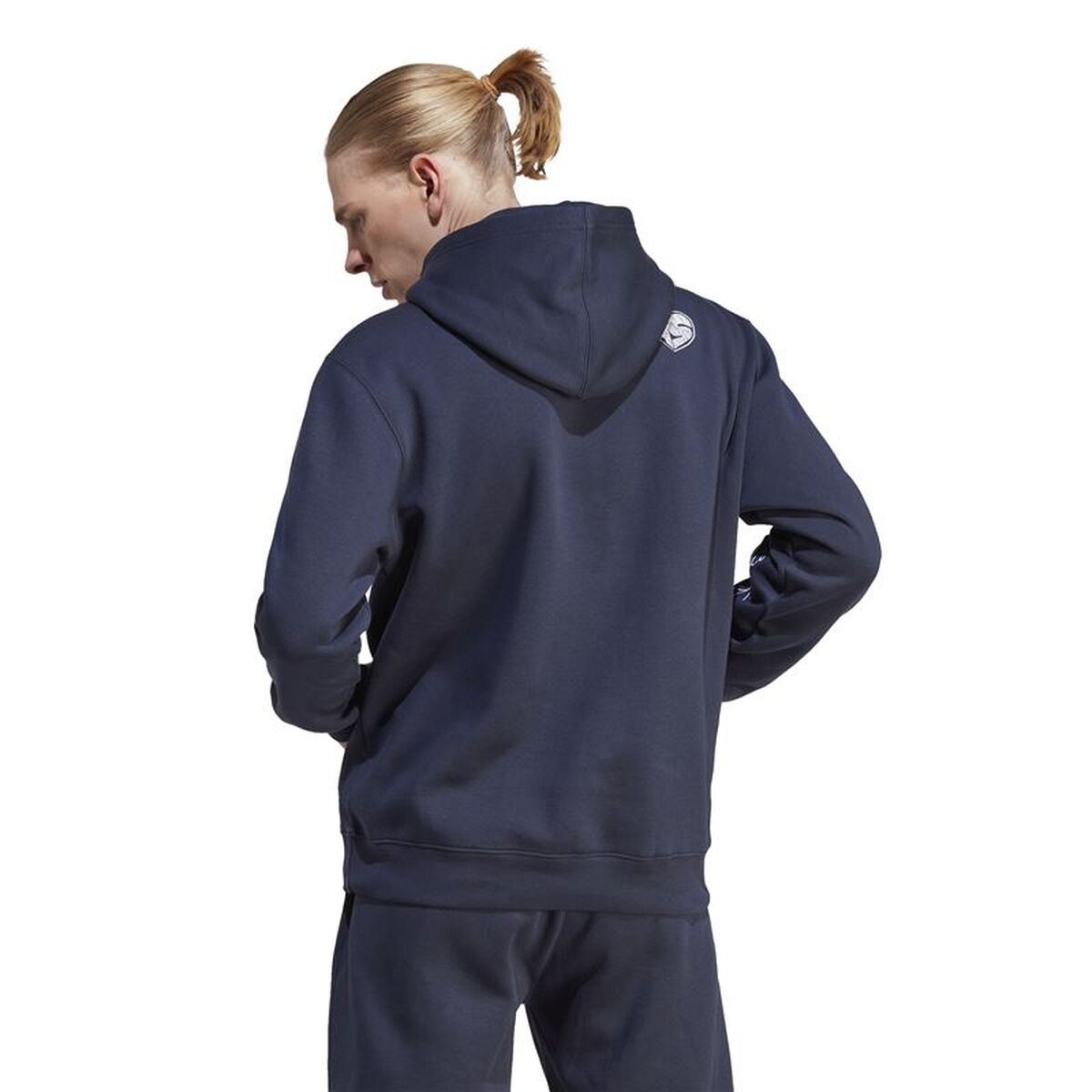Adidas pickleball hoodie herr – marinblå