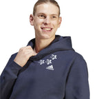 Adidas pickleball hoodie herr – marinblå