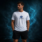 RAXS CourtFlex pickleballtröja – återvunnen polyester, vit