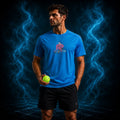 RAXS CourtFlex pickleballtröja – återvunnen polyester, blå