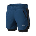 Herrshorts för pickleball 2-i-1 Quick Dry med ficka