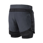 Herrshorts för pickleball 2-i-1 Quick Dry med ficka